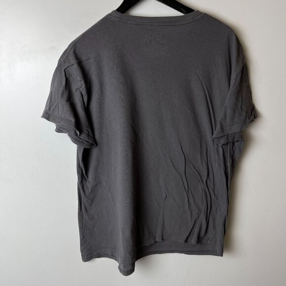 2Pac Rap Tee T Shirt Gray XXL 2XL Artist Rapper Graphic 100% Cotton Solid Logo - Picture 10 of 12